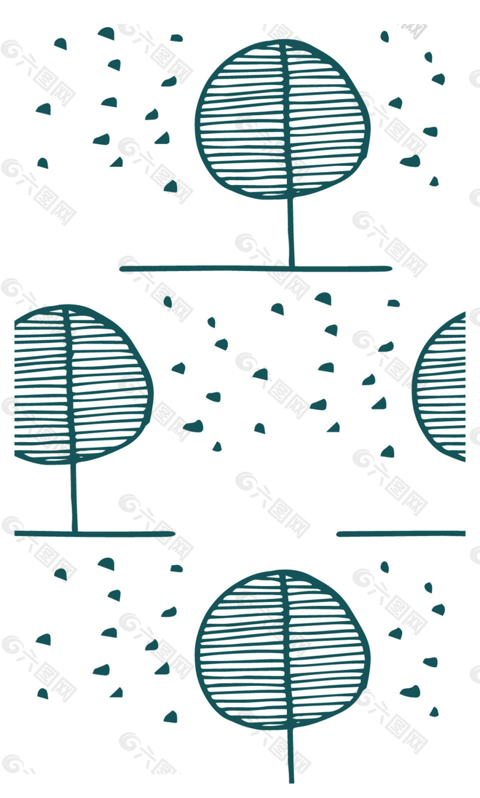 点卡通创意小清新矢量背景