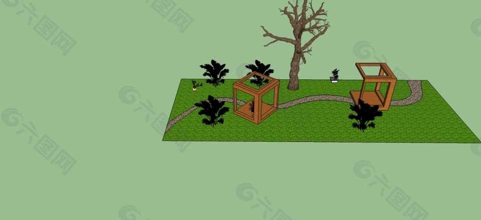 园林设计景观设计效果图