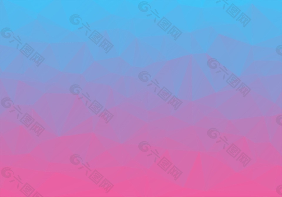 海面多边形科技矢量背景