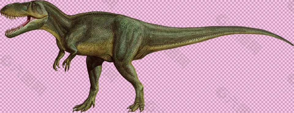 走动的恐龙免抠png透明图层素材