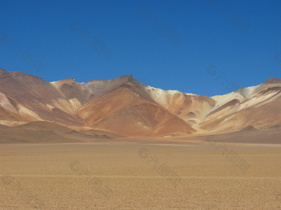 绵延黄沙地貌贴图JPG图片
