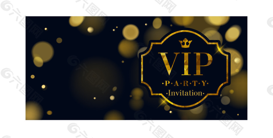 精美VIP海报banner