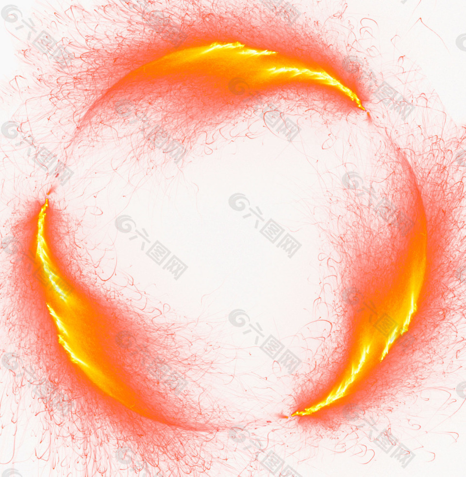 手绘火焰火圈元素设计元素素材免费下载(图片编号:8820946)-六图网