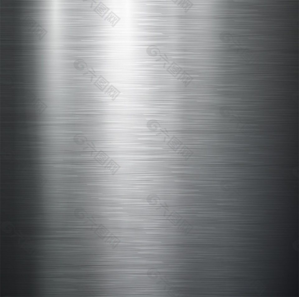 钢板金属质感高光图标矢量素材