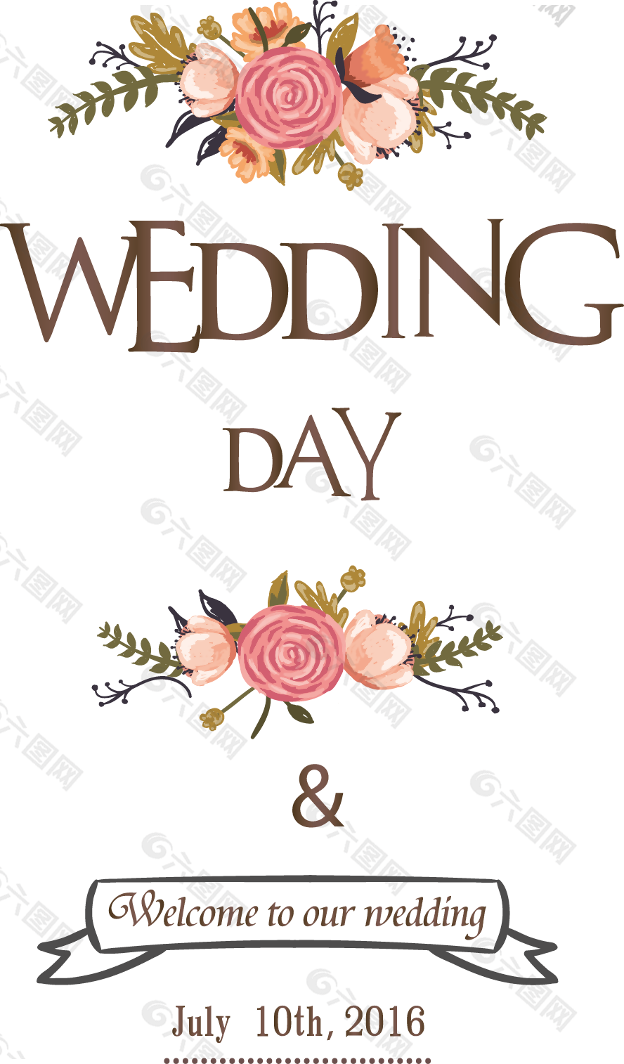 婚礼小装饰图片 婚礼小装饰素材 婚礼小装饰模板免费下载 六图网