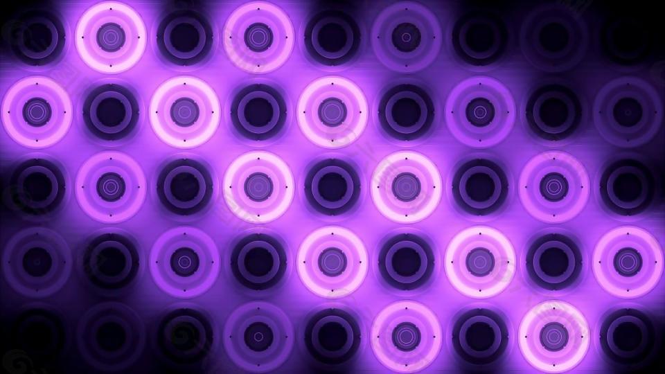 酒吧俱乐部舞蹈紫色辉光特效视频素材