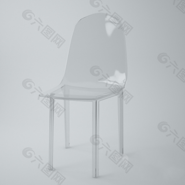 塑料椅子模型