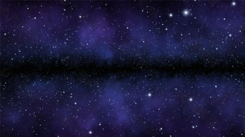 超炫紫色星空粒子银河流星动态素材