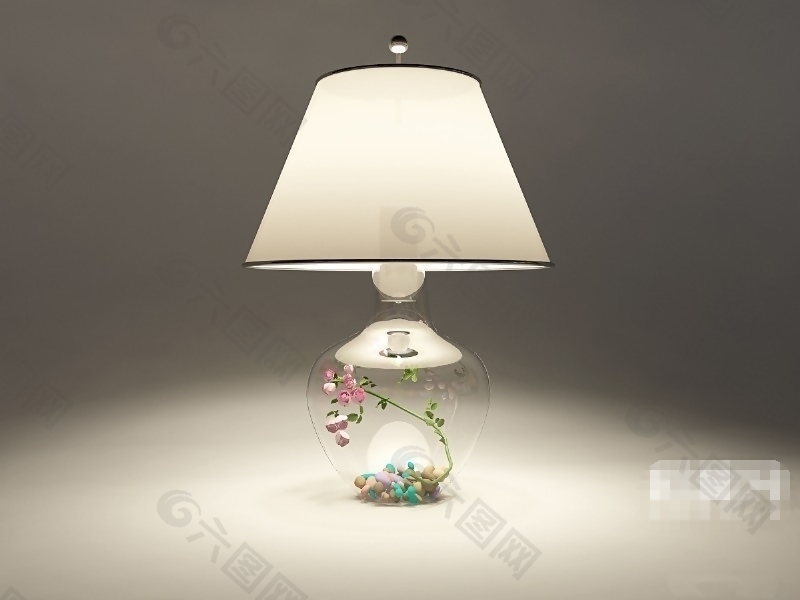 简约耐用高端现代风格植物台灯素材装饰装修素材免费下载 图片编号 六图网