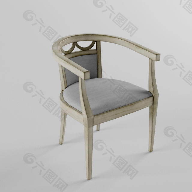 现代简约木质椅子