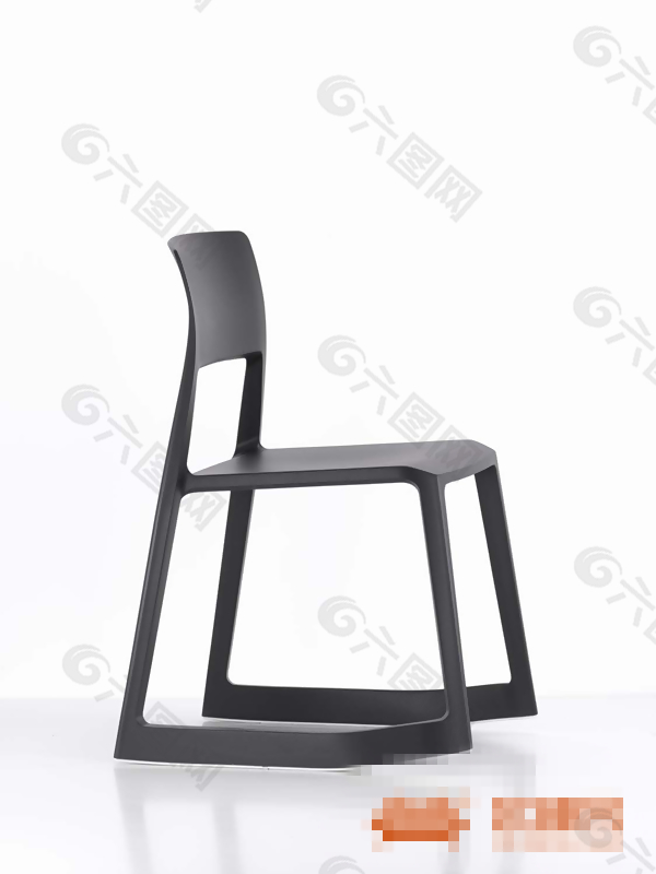 现代创意一体式椅子3D模型