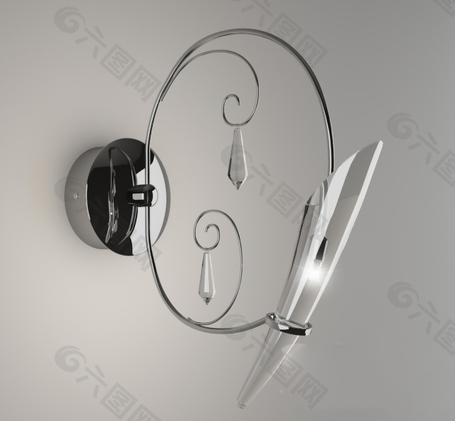 铁艺时尚造型壁灯设计