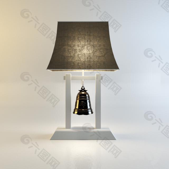 古典钟楼造型台灯