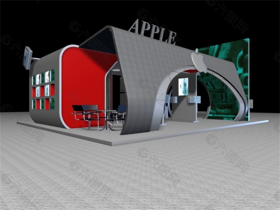 苹果手机展厅设计