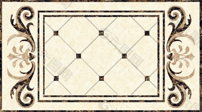 欧式风格简约地砖贴图装饰装修素材免费下载(图片编号:8859517)