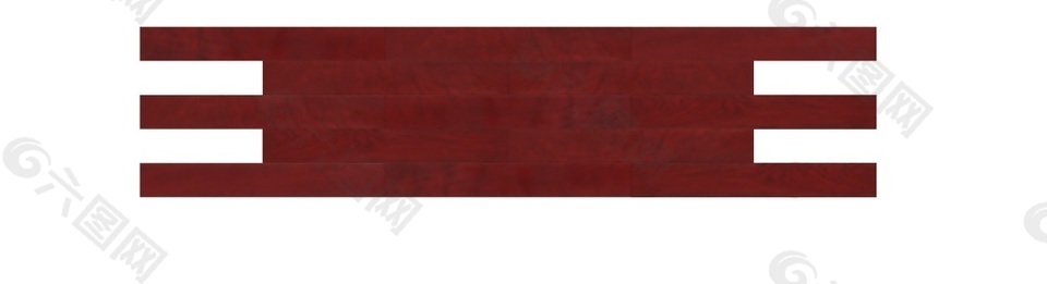 红色个性木地板贴图