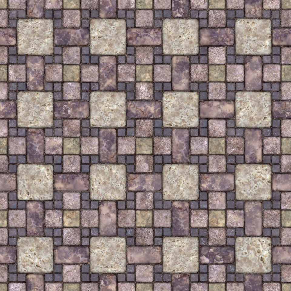 现代石材拼色瓷砖