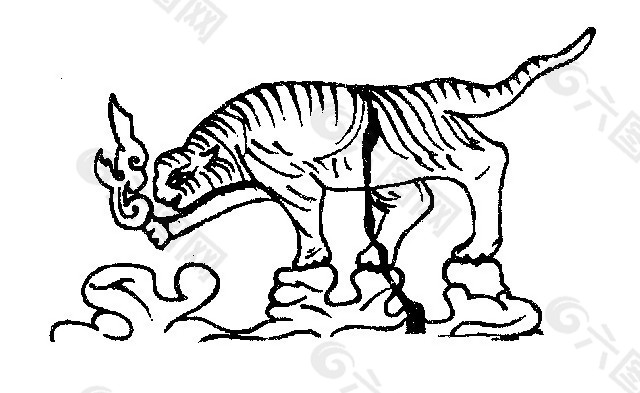 手绘恐龙图片下载