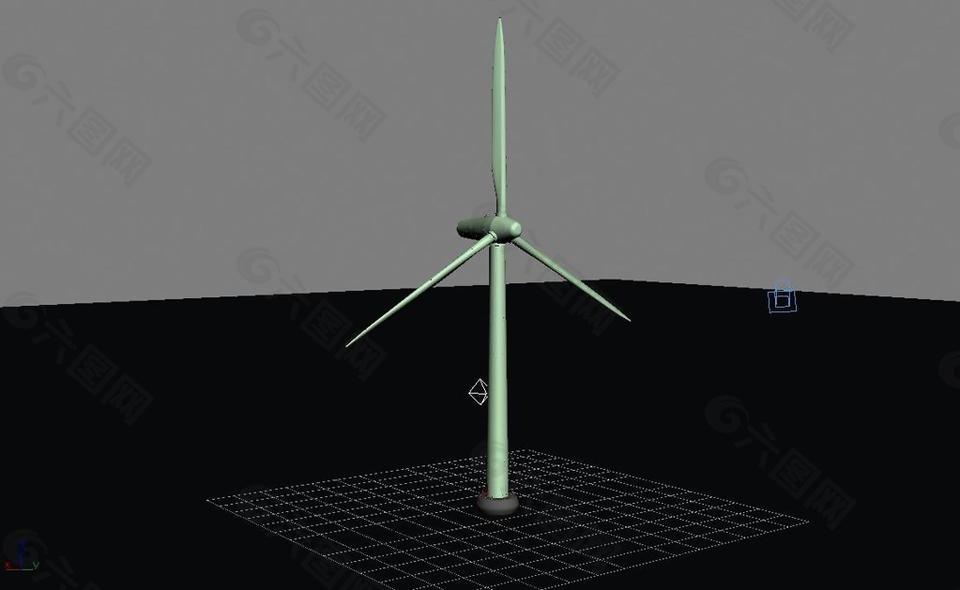风力发电扇模型