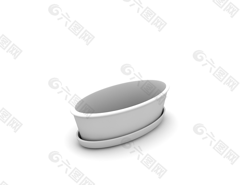 3D欧式浴缸模型下载