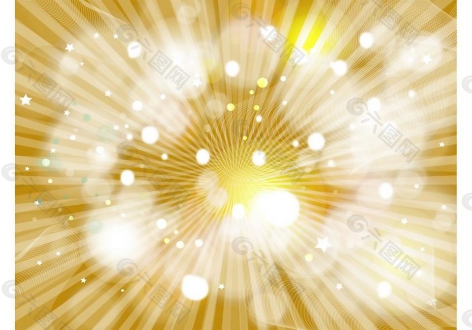 金色光线背景素材