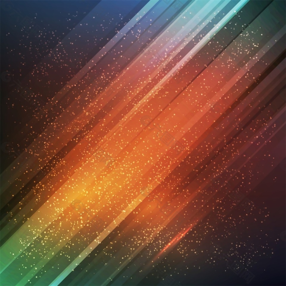 时尚光线矢量背景