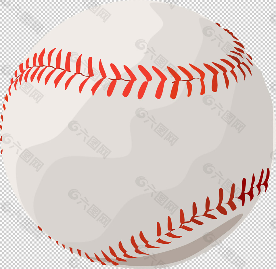 手绘棒球图片免抠png透明图层素材