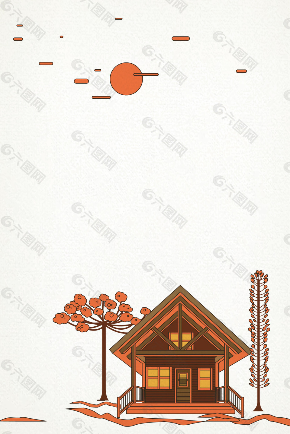 中秋节节日海报背景
