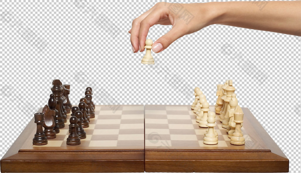 国际象棋棋盘免抠png透明图层素材