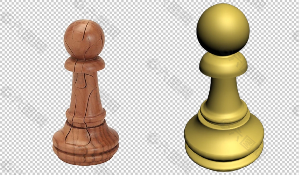 国际象棋棋子图片免抠png透明图层素材