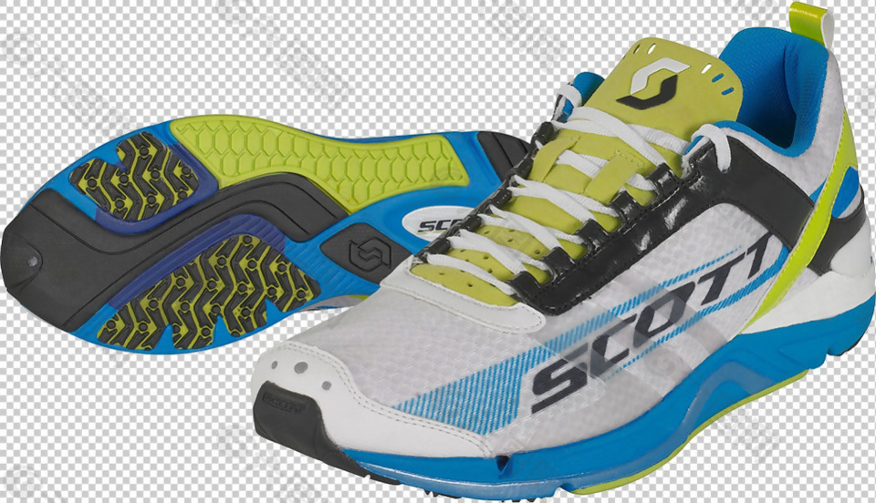 马拉松专业跑鞋免抠png透明图层素材