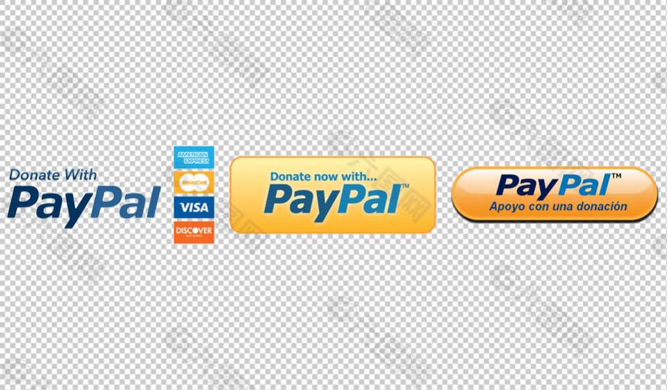 信用卡标志免抠png透明图层素材