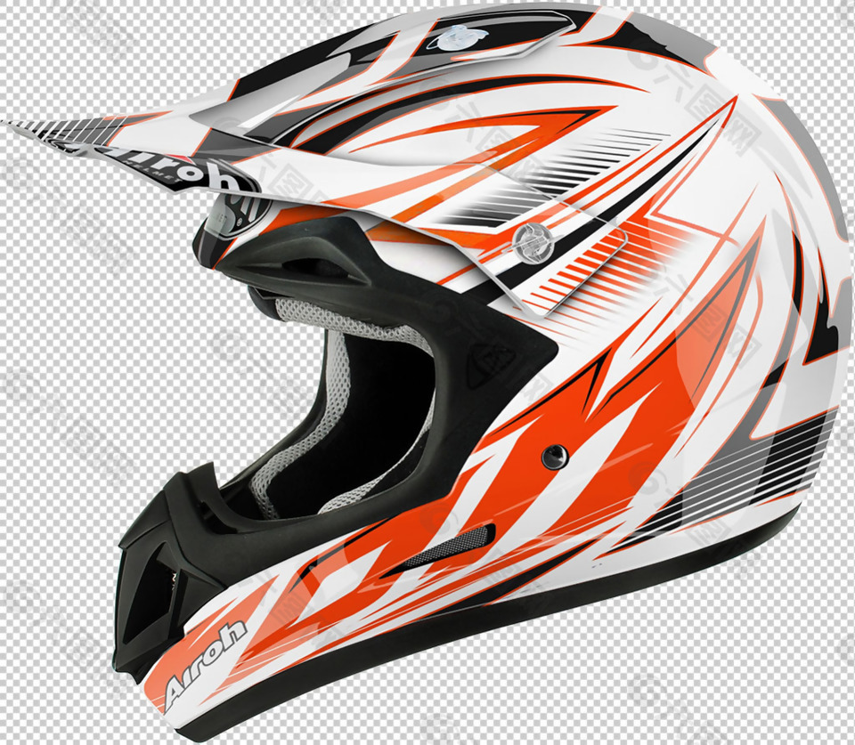 红色自行车头盔免抠png透明图层素材