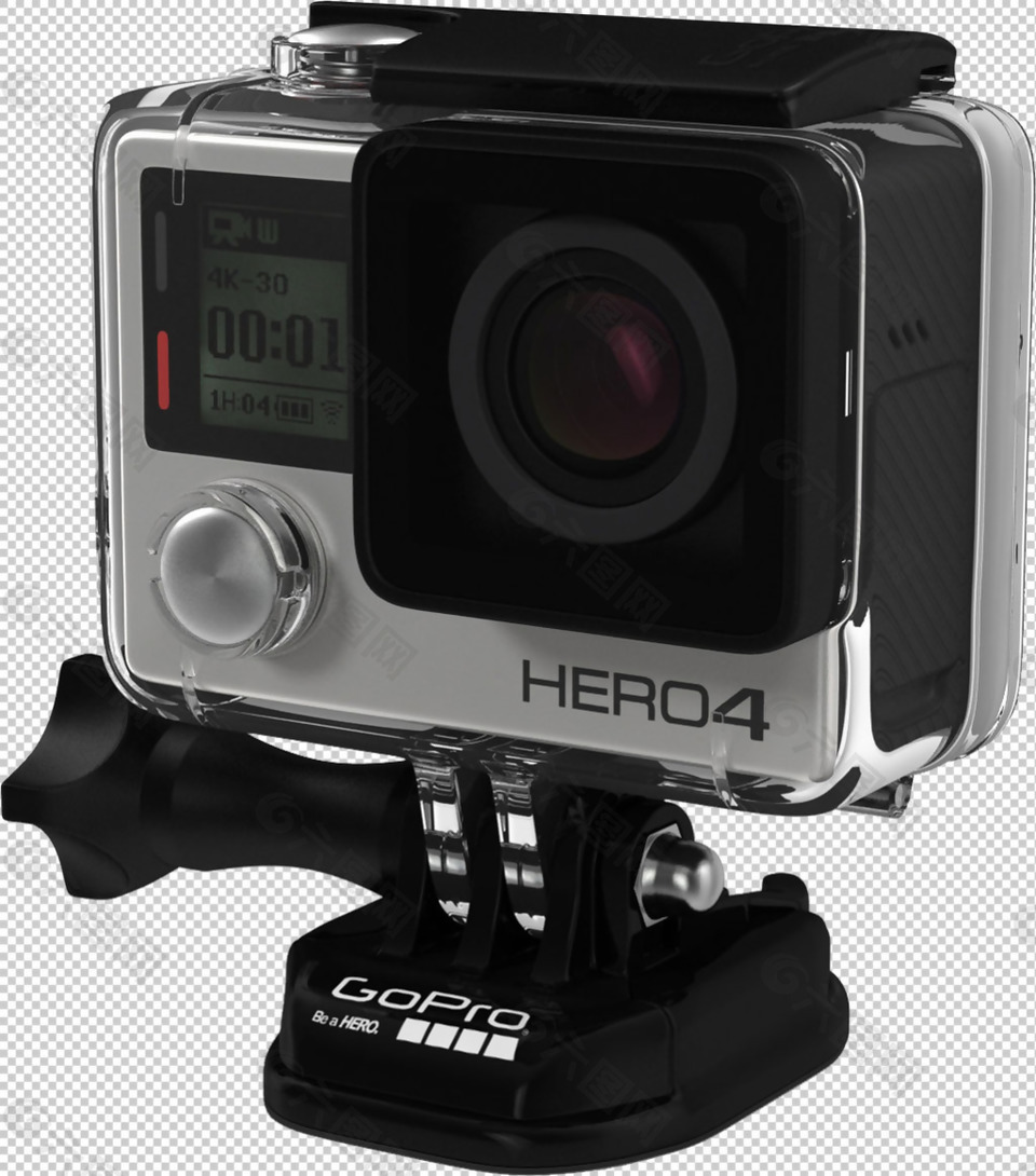 gopro5运动相机免抠png透明素材