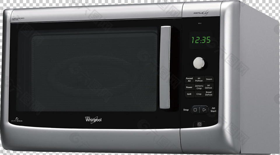微波炉图片免抠png透明图层素材