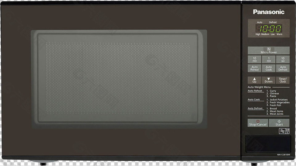 微波炉海报免抠png透明图层素材