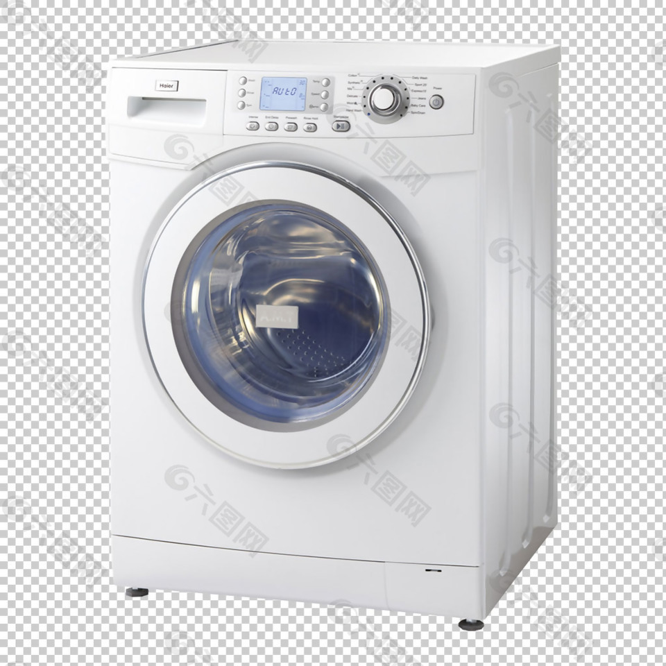 大洗衣机免抠png透明图层素材