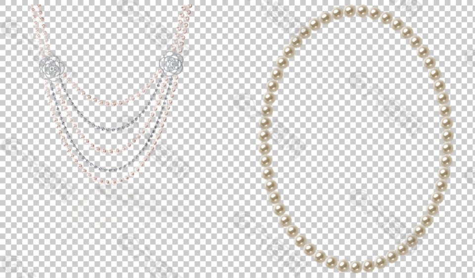 珍珠首饰图片免抠png透明图层素材