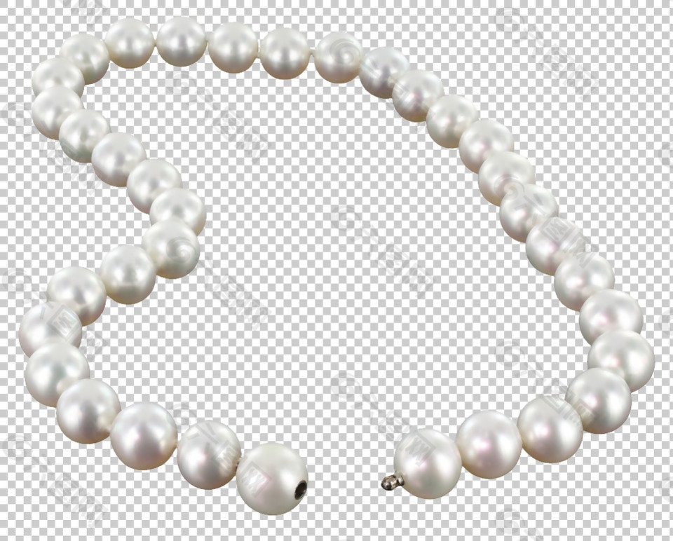 珍珠串免抠png透明图层素材