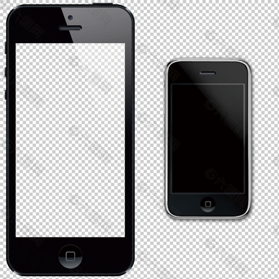 苹果手机图片免抠png透明图层素材