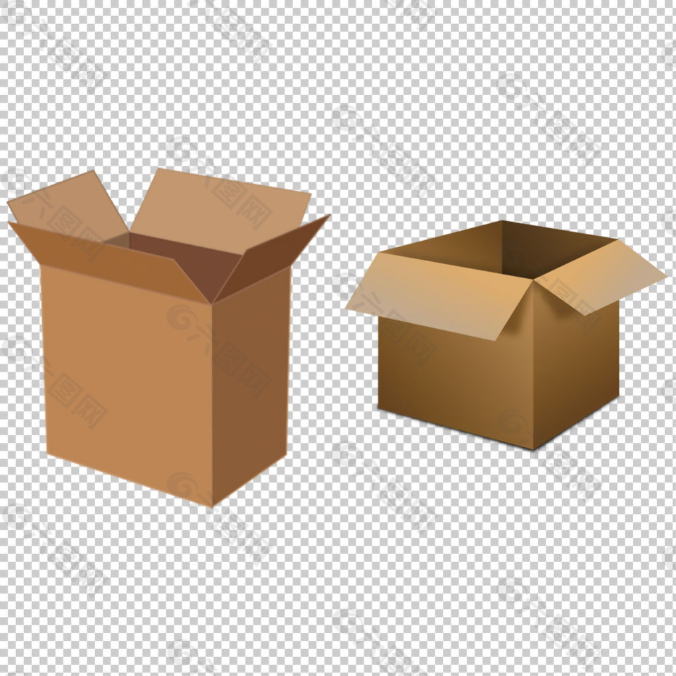 水果纸箱免抠png透明图层素材
