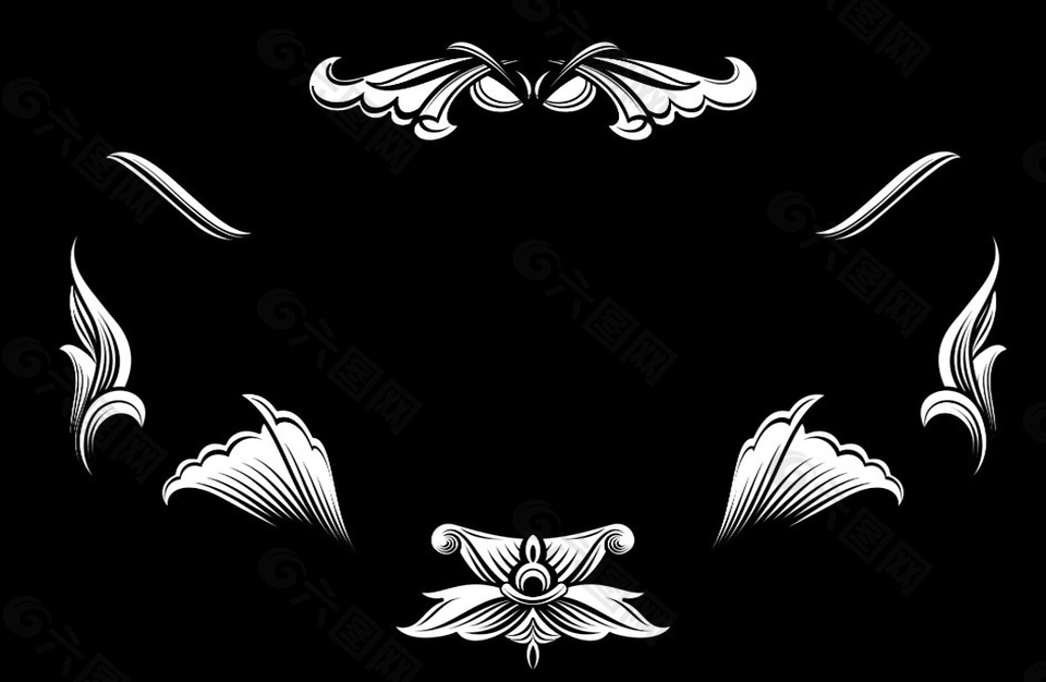 散落花朵视频素材