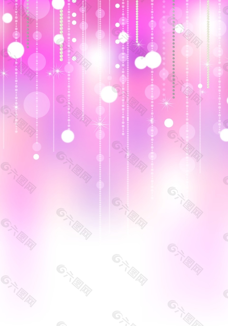 粉色渐变背景模版