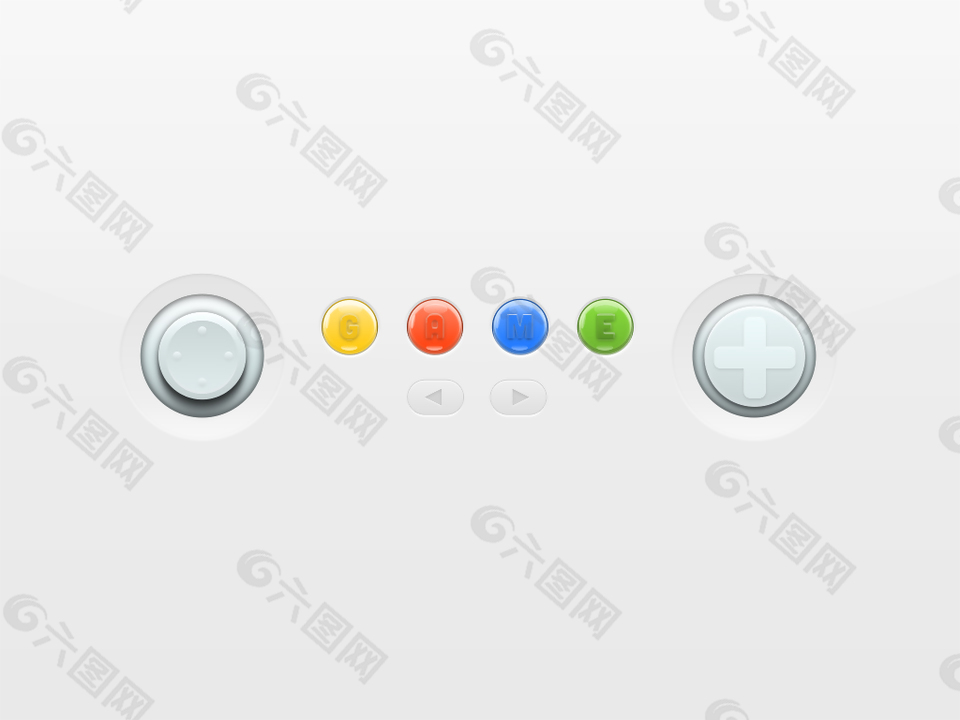 迷你游戏套件网页UI素材设计