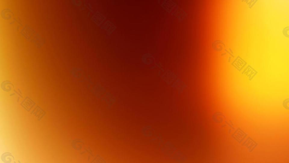 温暖橙色镜头漏光视频特效