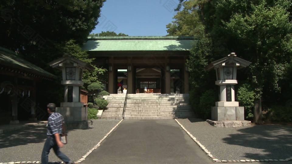 日本寺庙全景