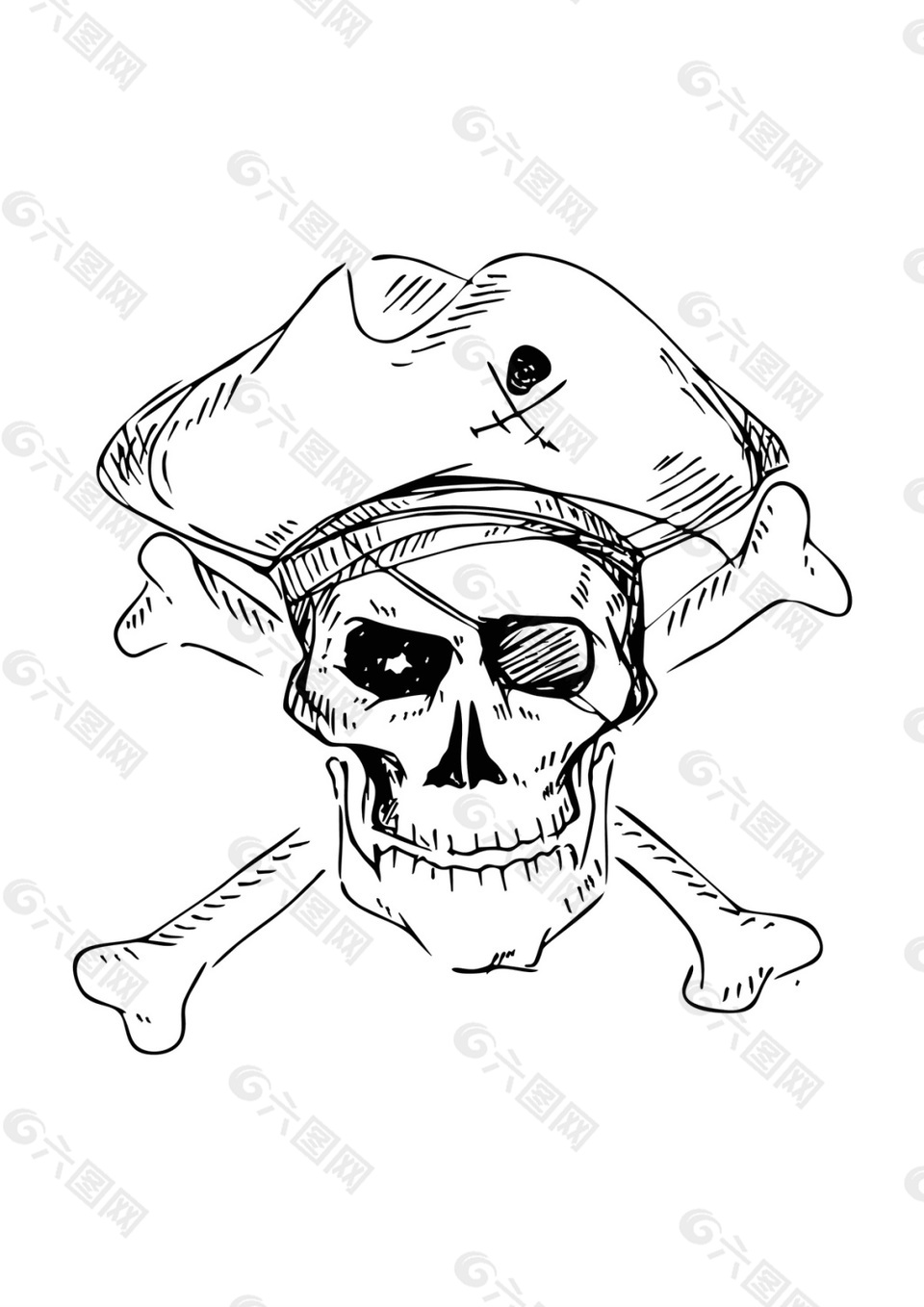 海盗船骷髅头图片大全图片