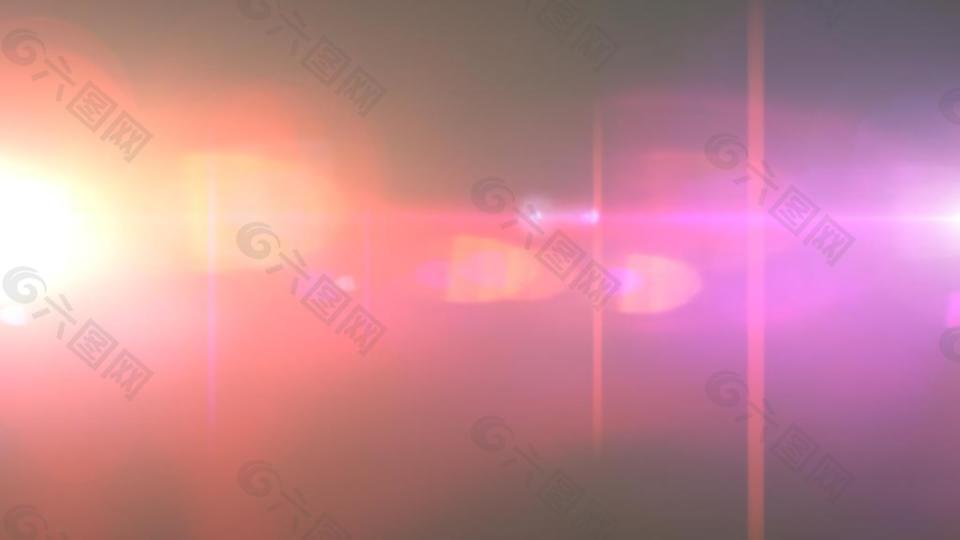 粉紫暗红光带交缠闪光转场过渡视频素材