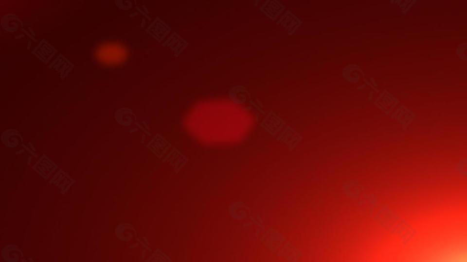 纯红光带闪动变换闪光光效视频素材