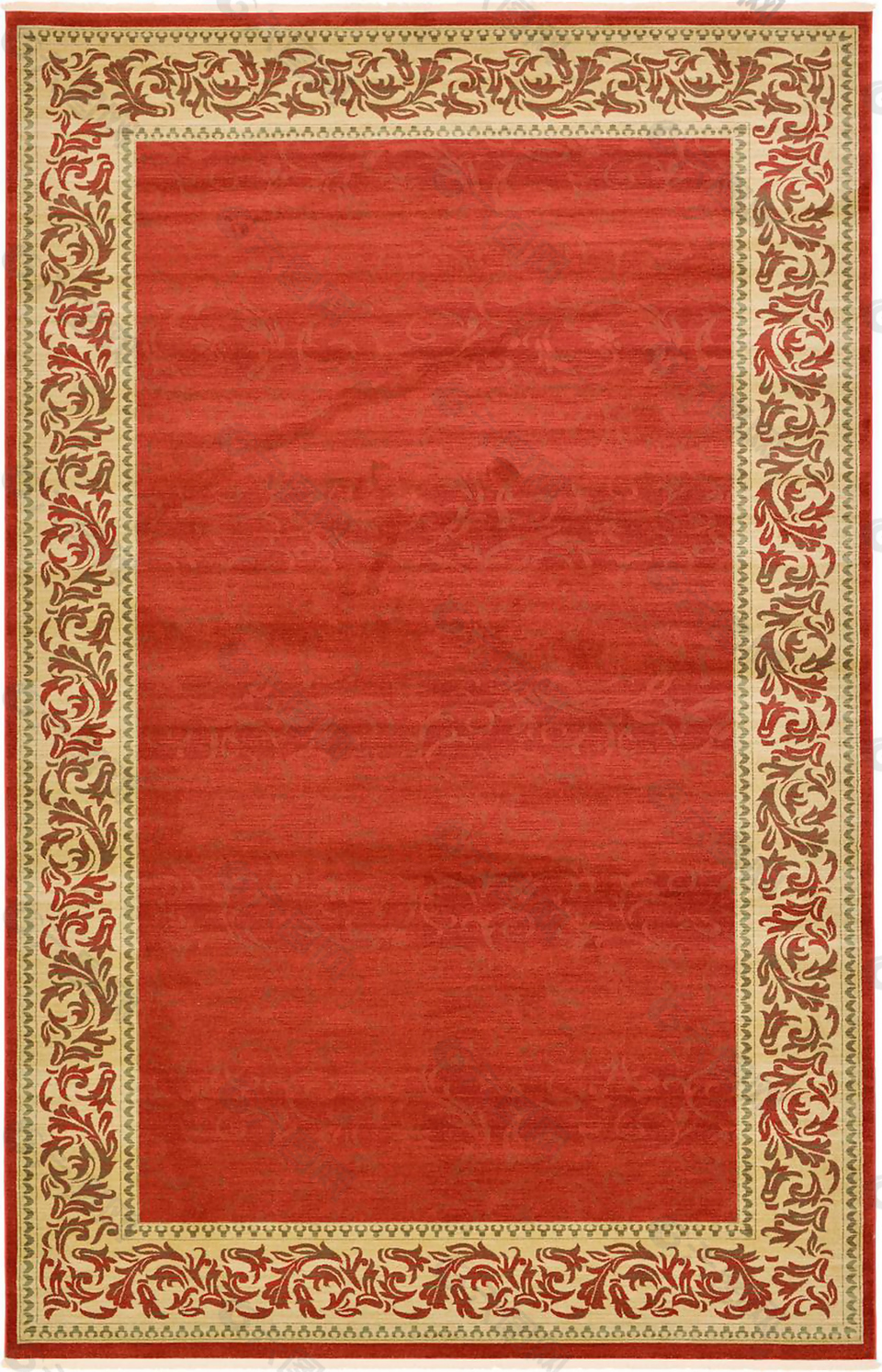 红色描边古典经典地毯jpg图片